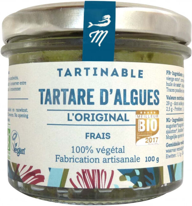 Tartare frais d'algues L'Original - En direct de Marinoë (Finistère)