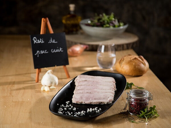 Rôti de porc cuit - En direct de Charcuterie Commenges (Ariège)