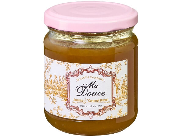 Muroise et Compagnie Confiture Les Précieuses - Ma Douce (Ananas et Caramel Breton) - 220 gr