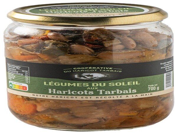 Légumes du soleil aux haricots tarbais - 700 g - En direct de Mamy Suzanne Occitanie