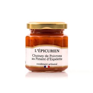 L'Epicurien Chutney de Poivrons au Piment d'Espelette - En direct de L'Epicurien (Hérault) - Publicité