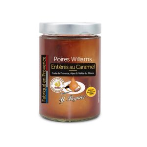 Conserves Guintrand Poires Williams Entières Yr Au Caramel - Bocal 580ml - En direct de Conserves Guintrand (Vaucluse) - Publicité