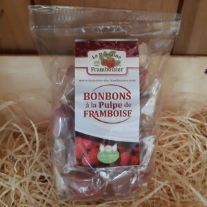 Bonbons fourrés à la pulpe de Framboise 150g - En