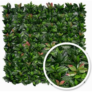 Feuillage artificiel Photinia : 1m x 1m