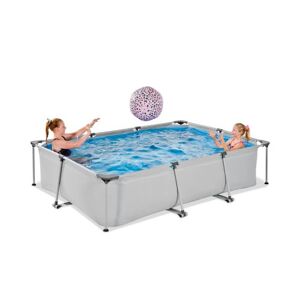 Piscine enfant GREY 300x200x65 cm avec filtre a cartouche