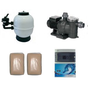 distripool Kit filtration piscine PREMIUM 22 m3/h