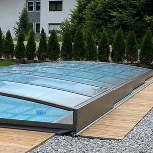 Abri piscine SYDNEY AS : 450 x 752 x 56 cm