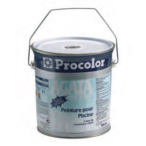 Peinture piscine bleu clair - Procolor 4L