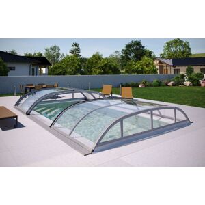 Abri piscine Dallas B : 520 x 860 x 100 cm