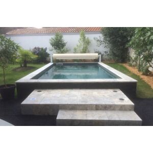 Spa de nage beton 4 x 2 m + nage a contre courant