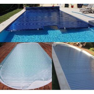 Distripool Lames Polycarbonates Distri Cover : Pour piscine 10.00 x 5.00 m