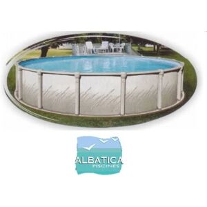 Liner 75/100eme piscine Albatica ovale 9.14 x 4.57 x 1.32 m Bleu ciel