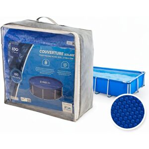 Bâche solaire 1,8 x 2,85 m bleue foncé 180 µ piscine tubulaire 2 x 3 m - Publicité Bâche solaire 1,8 x 2,85 m bleue foncé 180 µ piscine tubulaire 2 x 3 m - Publicité