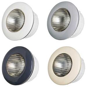 Projecteur Easy line Par56 Led Blanche 16 W + cache Beige