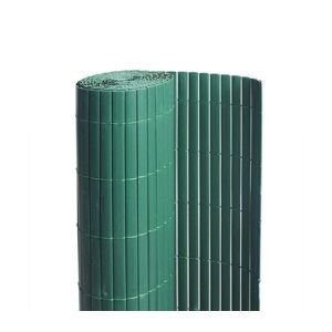 Canisse PVC double face vert : 1m50 x 3m