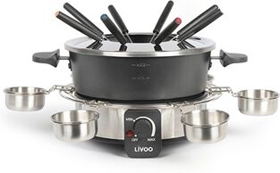 Notice d'utilisation, manuel d'utilisation et mode d'emploi Livoo Appareil à fondue 1,8 L 8 personnes 1000 W DOC264 Livoo   