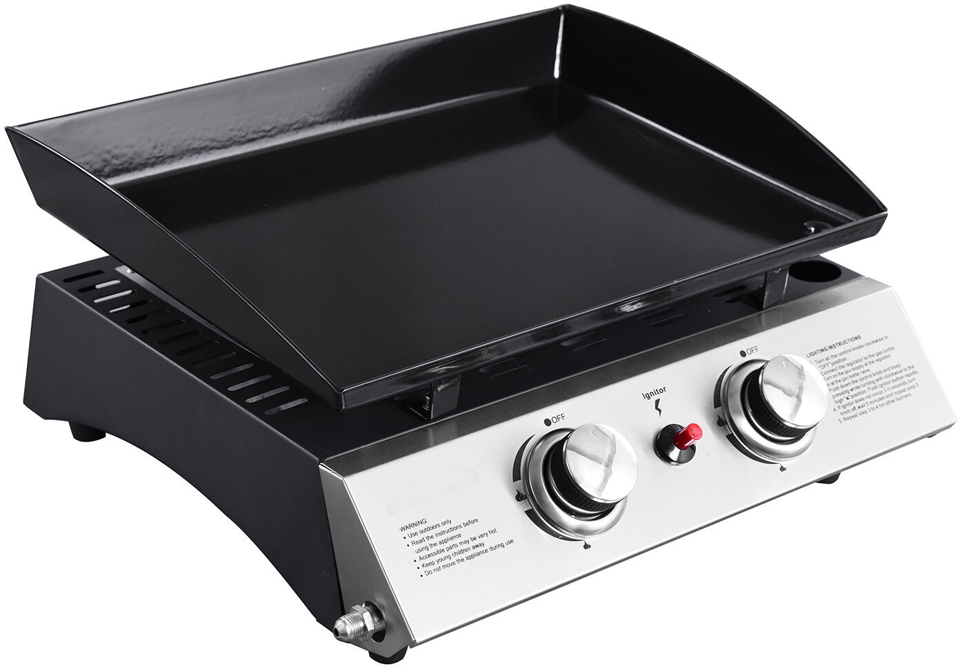 Happy Garden Plancha au gaz MALA - 2 brûleurs 5kW Happy Garden Plancha au gaz MALA - 2 brûleurs 5kW