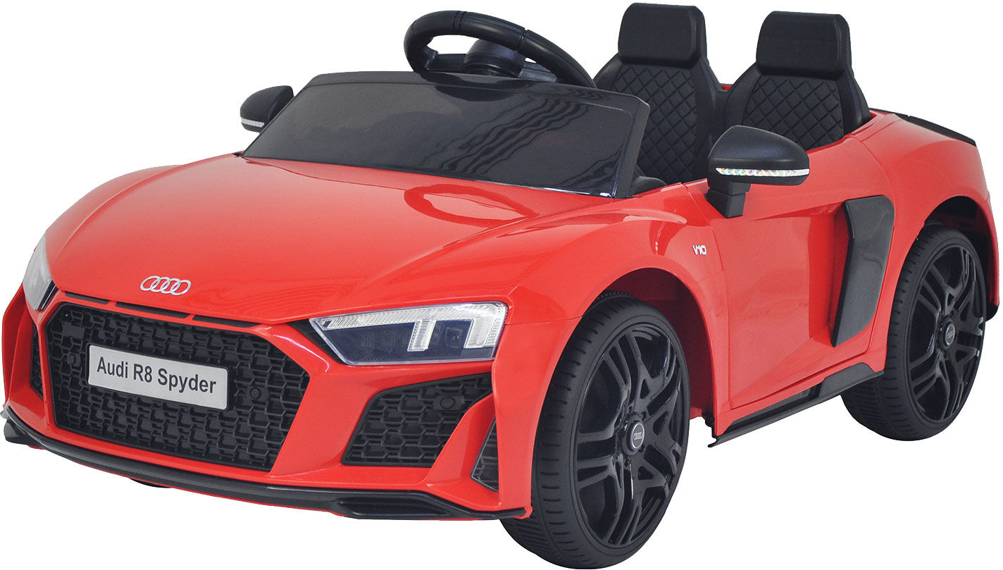 Happy Garden Voiture électrique AUDI R8 SPYDER - rouge Happy Garden Voiture électrique AUDI R8 SPYDER - rouge