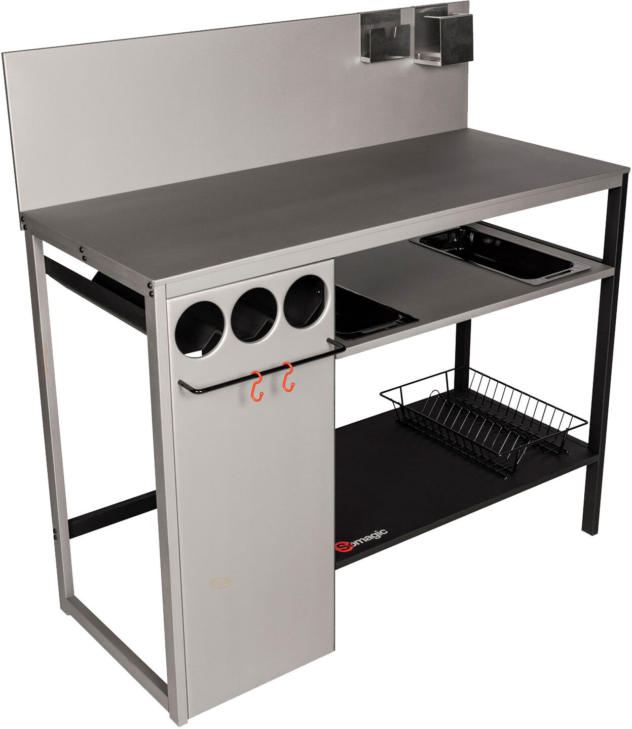 SOMAGIC - Desserte WALLIS pour plancha SOMAGIC - Desserte WALLIS pour plancha