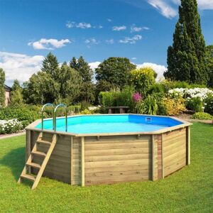 BWT Piscine bois TULUM Premium 414 et 505-Diametre 505 cm