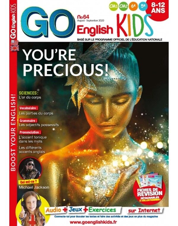 Info-Presse Go English Kids - Abonnement 12 mois