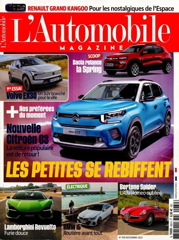 Info-Presse L'Automobile Magazine - Abonnement 6 mois