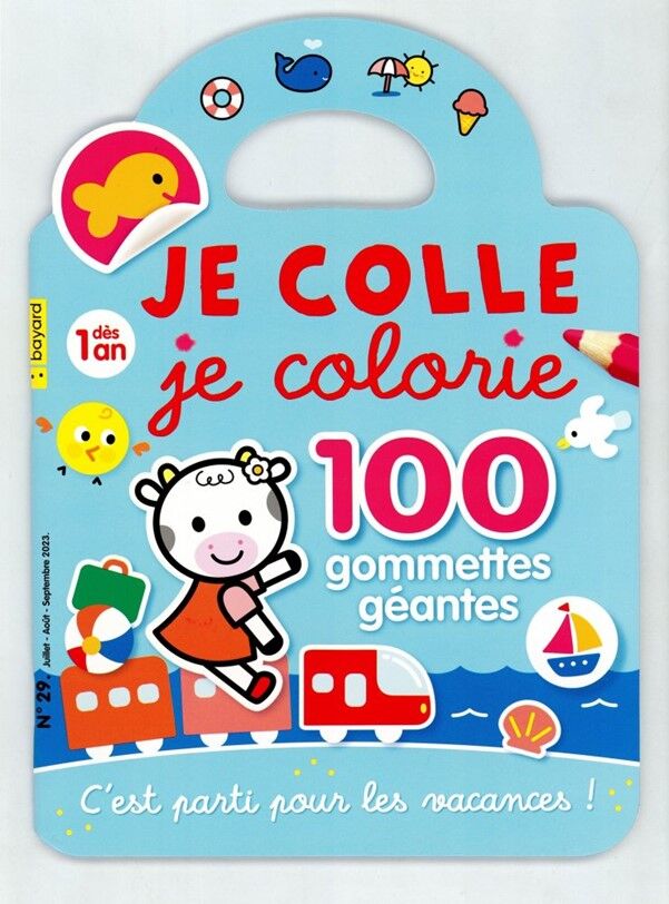 Info-Presse Je Colle Je Colorie - Abonnement 12 mois