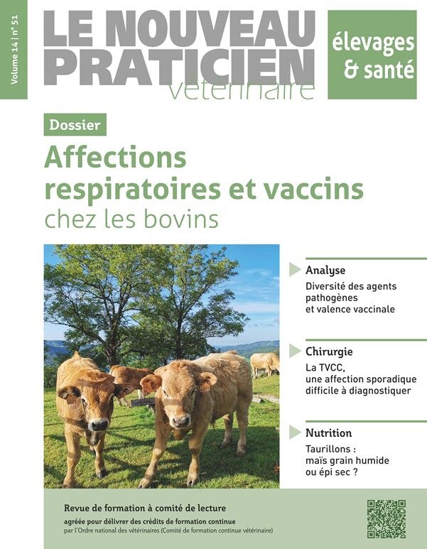 Info-Presse Le Nouveau Praticien Vétérinaire ? élevages et santé - Abonnement 12 mois + 1 Hors série