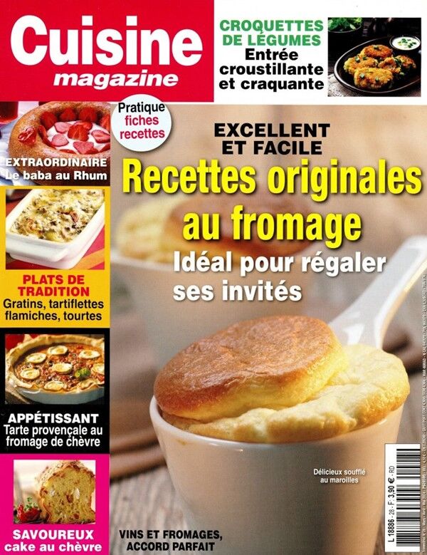 Info-Presse Cuisine Magazine - Abonnement 24 mois