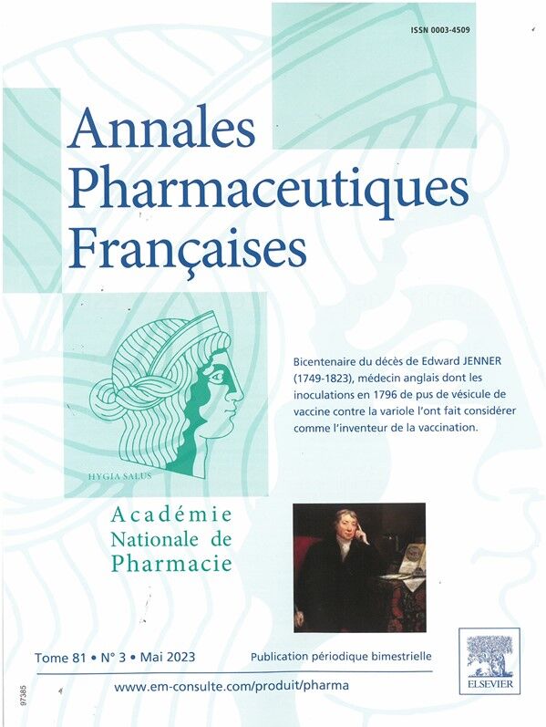 Info-Presse Annales Pharmaceutiques Françaises - Abonnement 12 mois