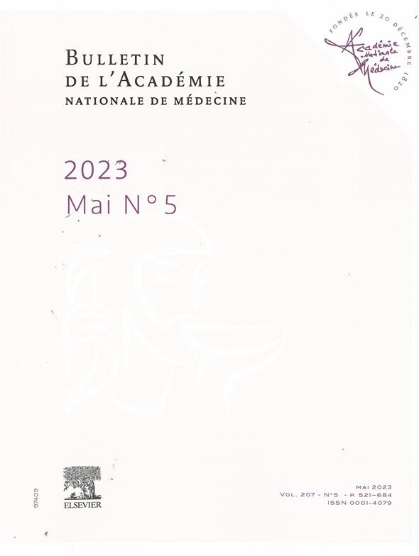 Info-Presse Bulletin de l'Académie Nationale de Médecine - Abonnement 12 mois