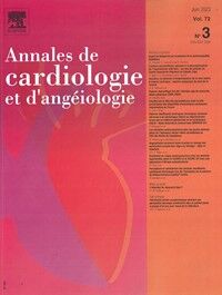 Annales de Cardiologie et d'Angéiologie - Abonnement 12 mois