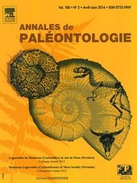 Annales de Paléontologie - Abonnement 12 mois