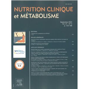 Info-Presse Nutrition Clinique et Metabolisme - Abonnement 12 mois