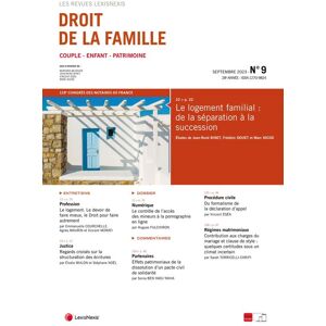 Info-Presse Droit de la Famille - Abonnement 12 mois