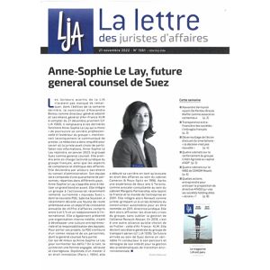 Info-Presse LJA - La Lettre des Juristes d'Affairess - Abonnement 12 mois + 6 Hors série