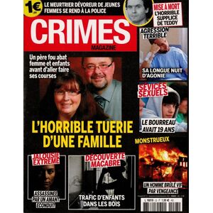 Info-Presse Crimes Magazine - Abonnement 24 mois