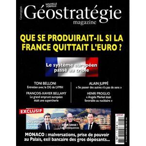 Info-Presse Géostratégie Magazine - Abonnement 24 mois