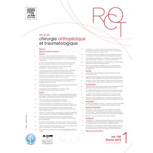 Info-Presse Revue de Chirurgie Orthopédique et Traumatologique - Abonnement 24 mois