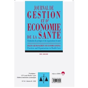 Info-Presse Journal de Gestion et d'Economie de la Santé - Abonnement 12 mois