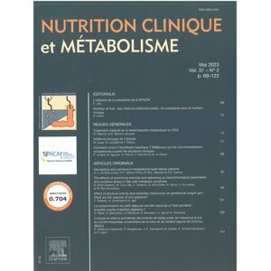 Info-Presse Nutrition Clinique et Métabolisme - Abonnement 24 mois
