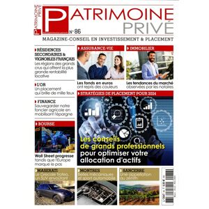 Info-Presse Patrimoine Privé - Abonnement 12 mois