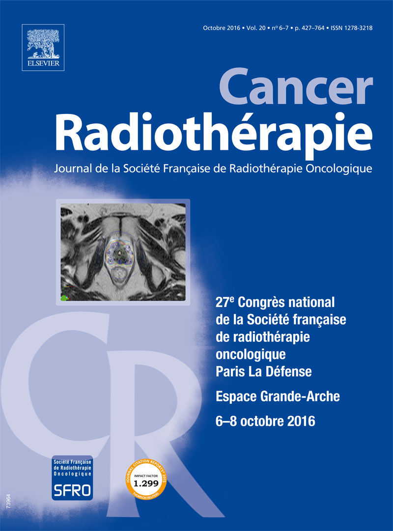 Cancer radiothérapie