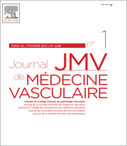 JMV Journal de médecine vasculaire