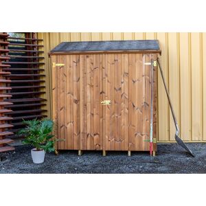 Habrita Armoire de jardin en bois traité THT avec étagères 1,76 x 1,84 m - Publicité