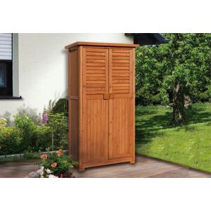 Weka Armoire de Jardin Bois (43x80x160) - Publicité