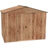 Abri de Jardin en Métal Duramax Woodgrain Imitation Bois 5 m²