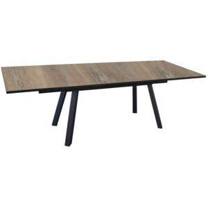 Table AGRA 180/230/280 / Graphite WOOD