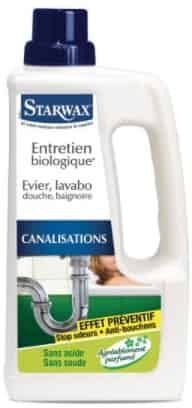 Entretien biologique Canalisations Starwax