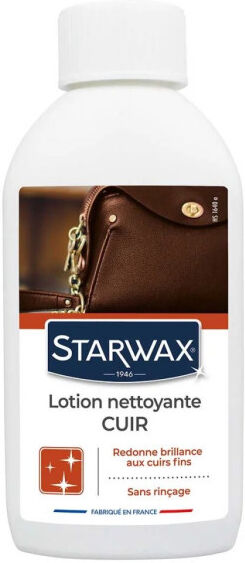 Lotion nettoyante Cuir Starwax